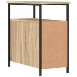NNEVL Bedside Cabinets 2 pcs Sonoma Oak 30x60x60 cm Engineered Wood