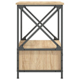 NNEVL Bedside Table Sonoma Oak 50x41x65 cm Engineered Wood