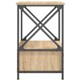 NNEVL Bedside Tables 2 pcs Sonoma Oak 50x41x65 cm Engineered Wood