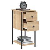 NNEVL Bedside Cabinet Sonoma Oak 32x42x70 cm Engineered Wood