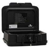 NNEVL Safe Box Black 38x32.5x16.5 cm Polypropylene