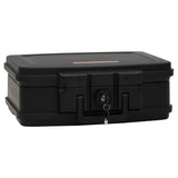 NNEVL Safe Box Black 44x37x16.5 cm Polypropylene