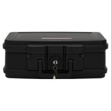 NNEVL Safe Box Black 44x37x16.5 cm Polypropylene