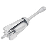 NNEVL Folding Anchor with Rope Silver 1.5 kg Malleable Iron