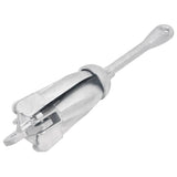 NNEVL Folding Anchor with Rope Silver 3.2 kg Malleable Iron