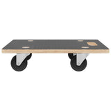 NNEVL Dolly Trolleys 2 pcs Rectangular 60x40x11.5 cm