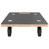 NNEVL Dolly Trolleys 2 pcs Rectangular 60x40x11.5 cm