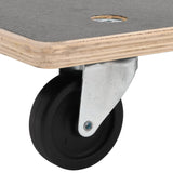 NNEVL Dolly Trolleys 2 pcs Rectangular 60x40x11.5 cm