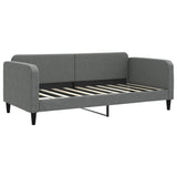 NNEVL Day Bed Dark Grey 90x190 cm Fabric