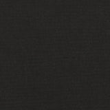 NNEVL 2-Seater Sofa with Throw Pillows Black 140 cm Fabric