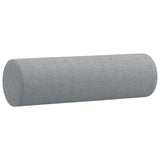 NNEVL 2 Piece Sofa Set with Pillows Light Grey Fabric