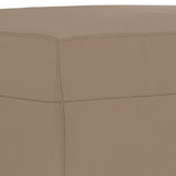 NNEVL 3 Piece Sofa Set Cappuccino Faux Leather
