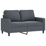NNEVL 4 Piece Sofa Set Dark Grey Velvet