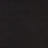 NNEVL 3 Piece Sofa Set with Pillows Black Velvet