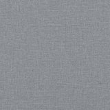 NNEVL 3 Piece Sofa Set with Pillows Light Grey Fabric