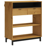 NNEVL Bar Table FLAM 92x45x110 cm Solid Wood Pine