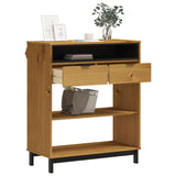 NNEVL Bar Table FLAM 92x45x110 cm Solid Wood Pine