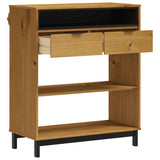 NNEVL Bar Table FLAM 92x45x110 cm Solid Wood Pine