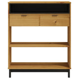 NNEVL Bar Table FLAM 92x45x110 cm Solid Wood Pine