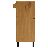 NNEVL Bar Table FLAM 92x45x110 cm Solid Wood Pine