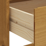 NNEVL Bar Table FLAM 92x45x110 cm Solid Wood Pine
