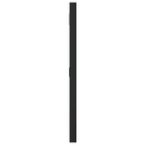 NNEVL Wall Mirror Black 30x30 cm Square Iron