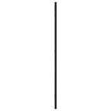 NNEVL Wall Mirror Black 30x80 cm Rectangle Iron