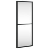 NNEVL Wall Mirror Black 20x50 cm Rectangle Iron