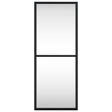 NNEVL Wall Mirror Black 20x50 cm Rectangle Iron