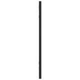 NNEVL Wall Mirror Black 20x50 cm Rectangle Iron