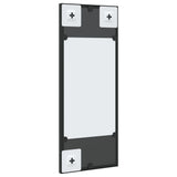 NNEVL Wall Mirror Black 20x50 cm Rectangle Iron