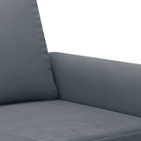 NNEVL 2-Seater Sofa Dark Grey 140 cm Velvet