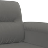 NNEVL Sofa Chair Dark Grey 60 cm Microfibre Fabric