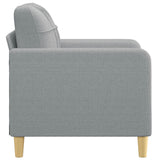 NNEVL Sofa Chair Light Grey 60 cm Fabric