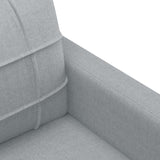 NNEVL Sofa Chair Light Grey 60 cm Fabric