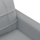 NNEVL 2-Seater Sofa Light Grey 120 cm Fabric