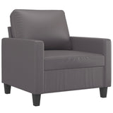 NNEVL Sofa Chair Grey 60 cm Faux Leather
