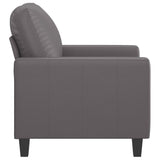 NNEVL Sofa Chair Grey 60 cm Faux Leather