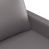NNEVL Sofa Chair Grey 60 cm Faux Leather