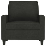 NNEVL Sofa Chair Black 60 cm Fabric