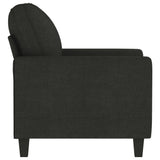 NNEVL Sofa Chair Black 60 cm Fabric