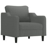NNEVL Sofa Chair Dark Grey 60 cm Fabric