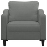 NNEVL Sofa Chair Dark Grey 60 cm Fabric