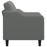 NNEVL Sofa Chair Dark Grey 60 cm Fabric