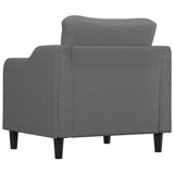 NNEVL Sofa Chair Dark Grey 60 cm Fabric