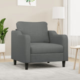 NNEVL Sofa Chair Dark Grey 60 cm Fabric