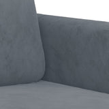 NNEVL Sofa Chair Dark Grey 60 cm Velvet