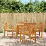 NNEVL Garden Chairs 4 pcs 56x55.5x90 cm Solid Wood Acacia