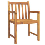 NNEVL Garden Chairs 8 pcs 56x55.5x90 cm Solid Wood Acacia
