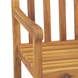 NNEVL Garden Chairs 8 pcs 56x55.5x90 cm Solid Wood Acacia